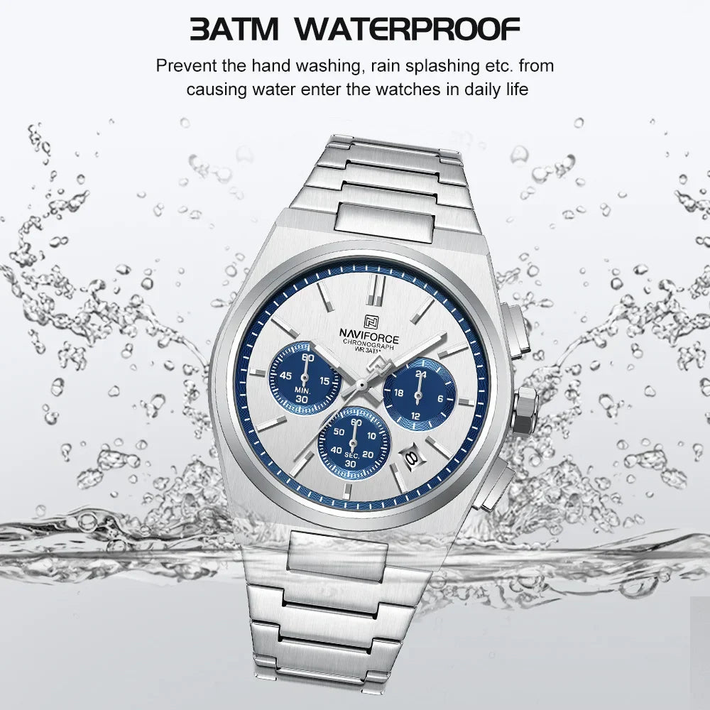 NAVIFORCE 8048 -Business Quartz Timepiece for Men