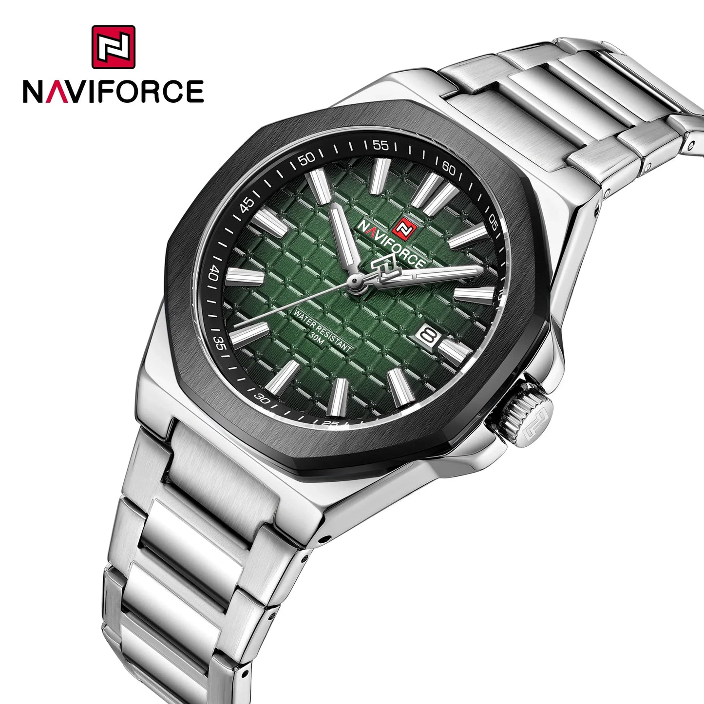 NAVIFORCE Watch 9258 Business Waterproof  Quartz Watch.