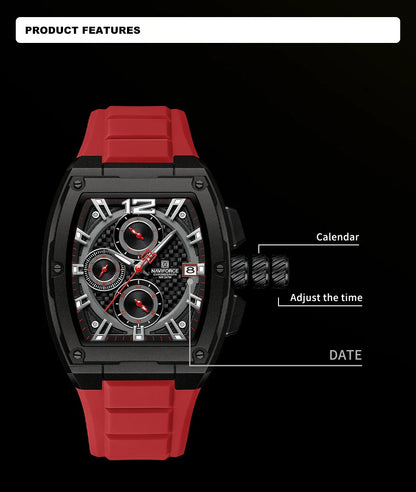 NAVIFORCE 8050 High-Quality Waterproof Watch