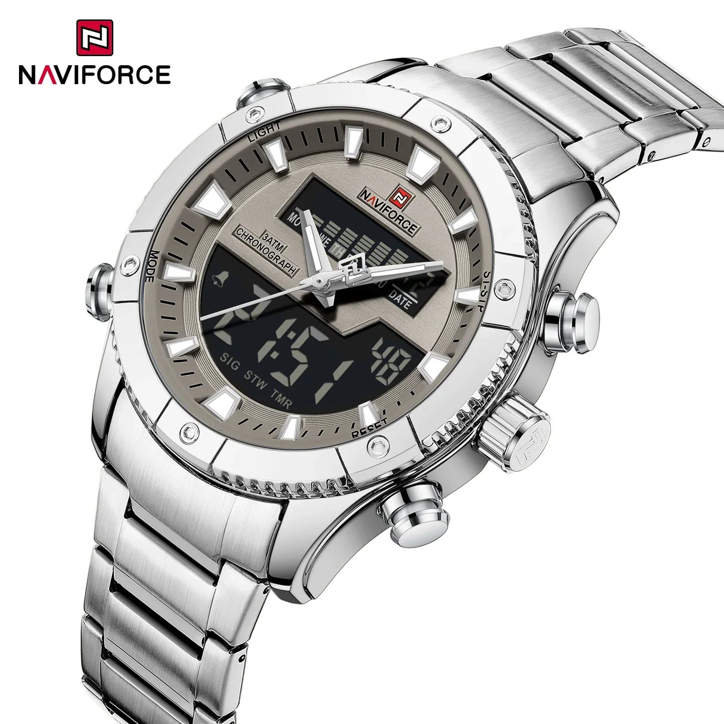 NAVIFORCE Watch 9259 Business Waterproof  Quartz Watch.