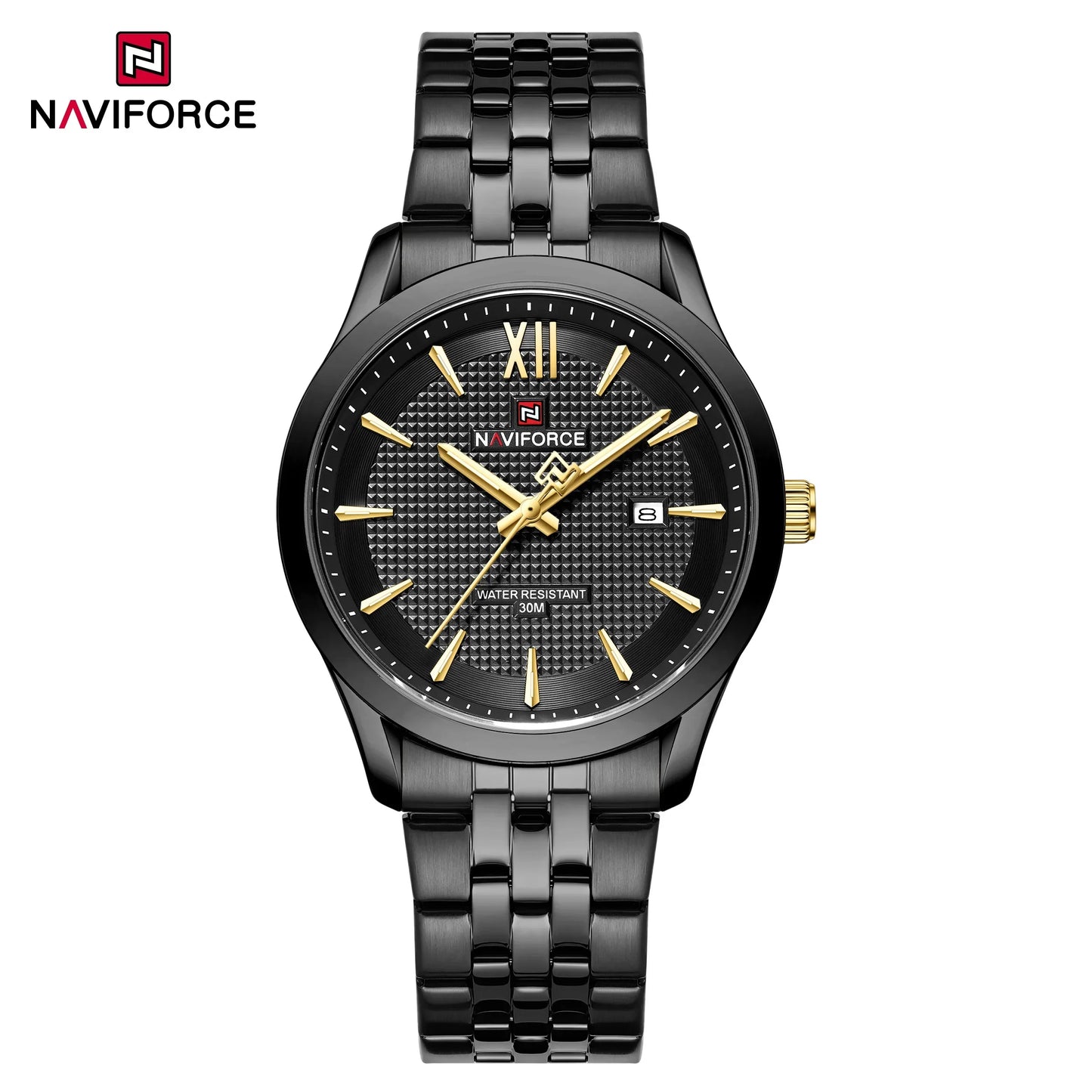 NAVIFORCE Watch 9255 Business Waterproof  Quartz Watch.