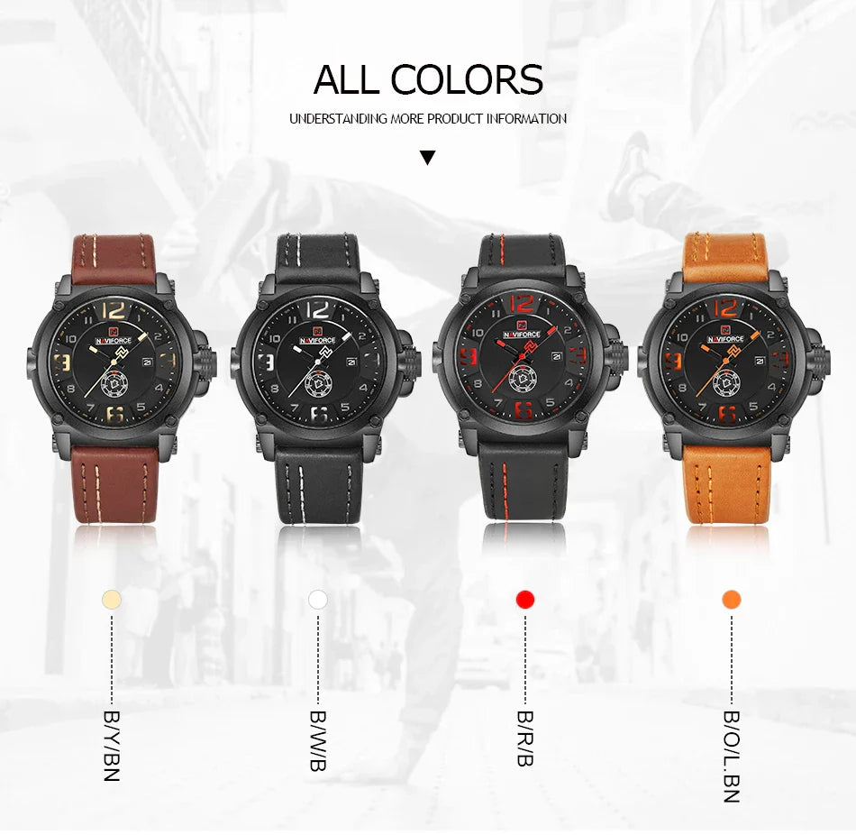 NAVIFORCE-9099-High Quality Men's Watch
