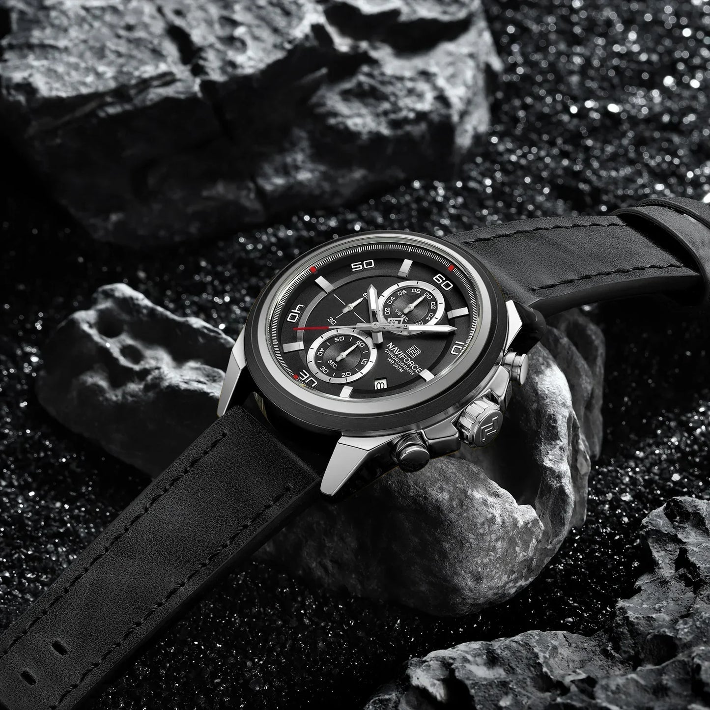 NAVIFORCE Watch 8075 Luxury Wristwatch Quartz Watch for Men.