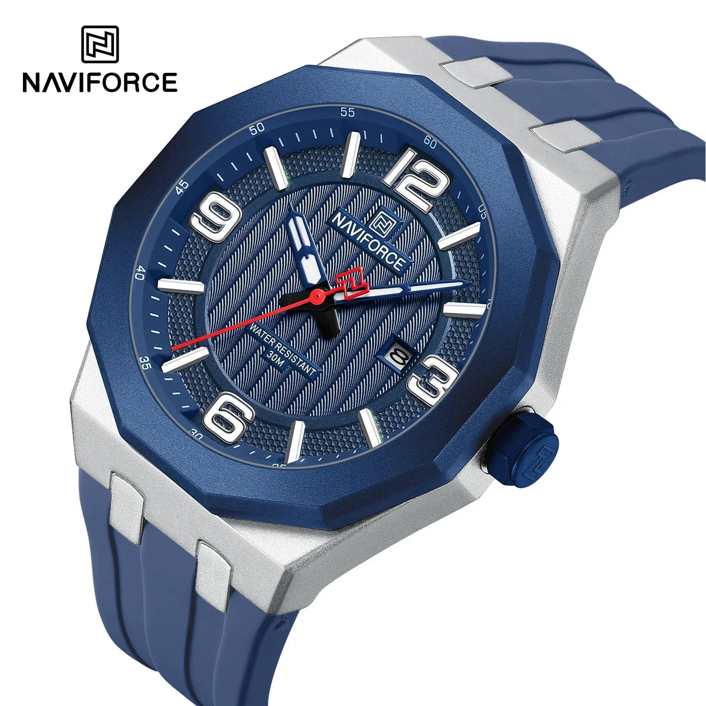 NAVIFORCE Watch 8079 Business Waterproof  Quartz Watch.