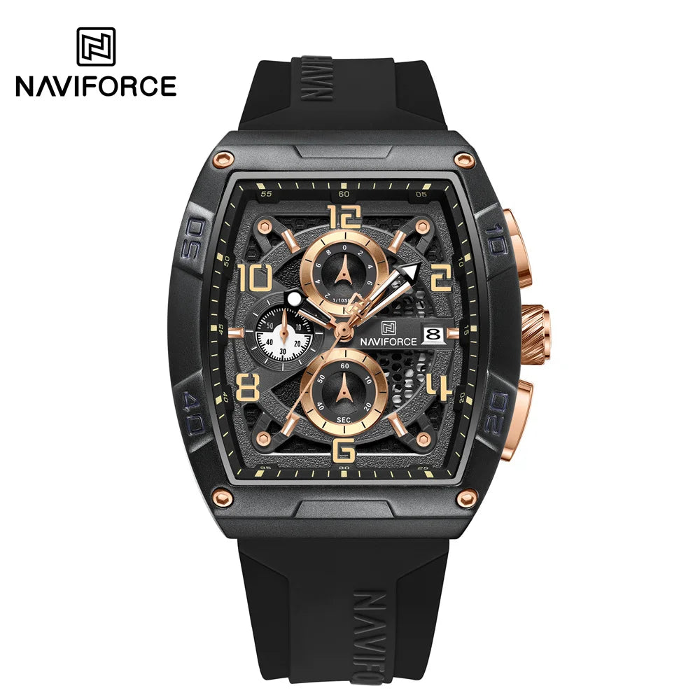 NAVIFORCE 8052 -Business Quartz Timepiece for Men