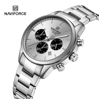 NAVIFORCE Watch 8076 Business Waterproof  Quartz Watch.