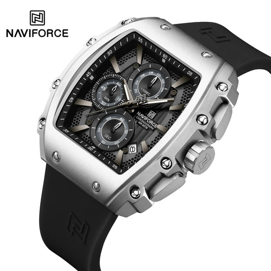 NAVIFORCE Watch 8070 Business Waterproof  Quartz Watch.