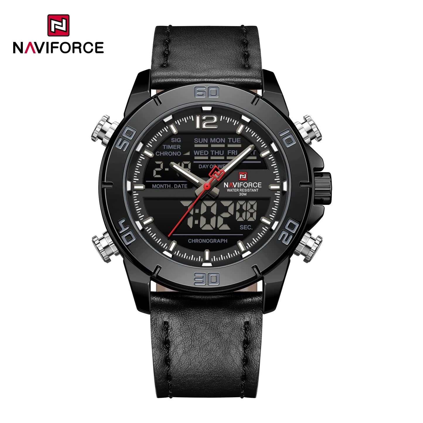 NAVIFORCE Watch 9253L Business Waterproof  Quartz Watch.