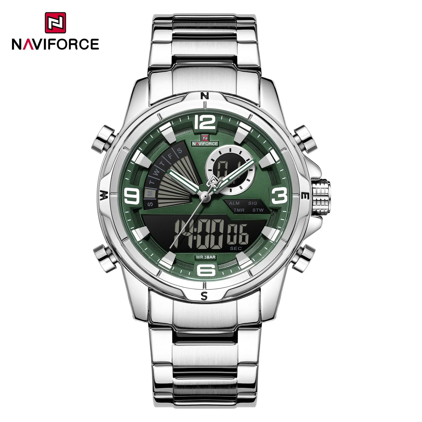 NAVIFORCE Watch 9257 Business Waterproof  Quartz Watch.