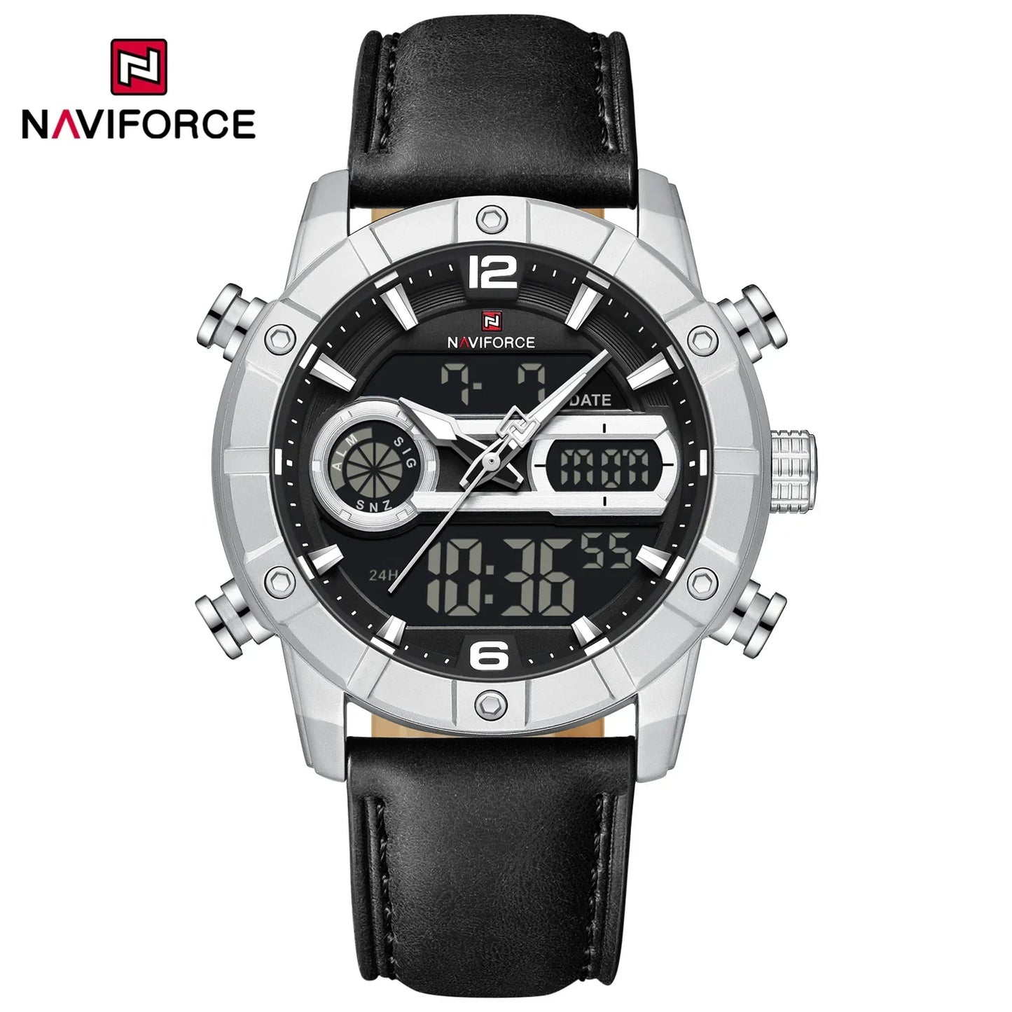 NAVIFORCE Watch 9263 Business Waterproof  Quartz Watch.