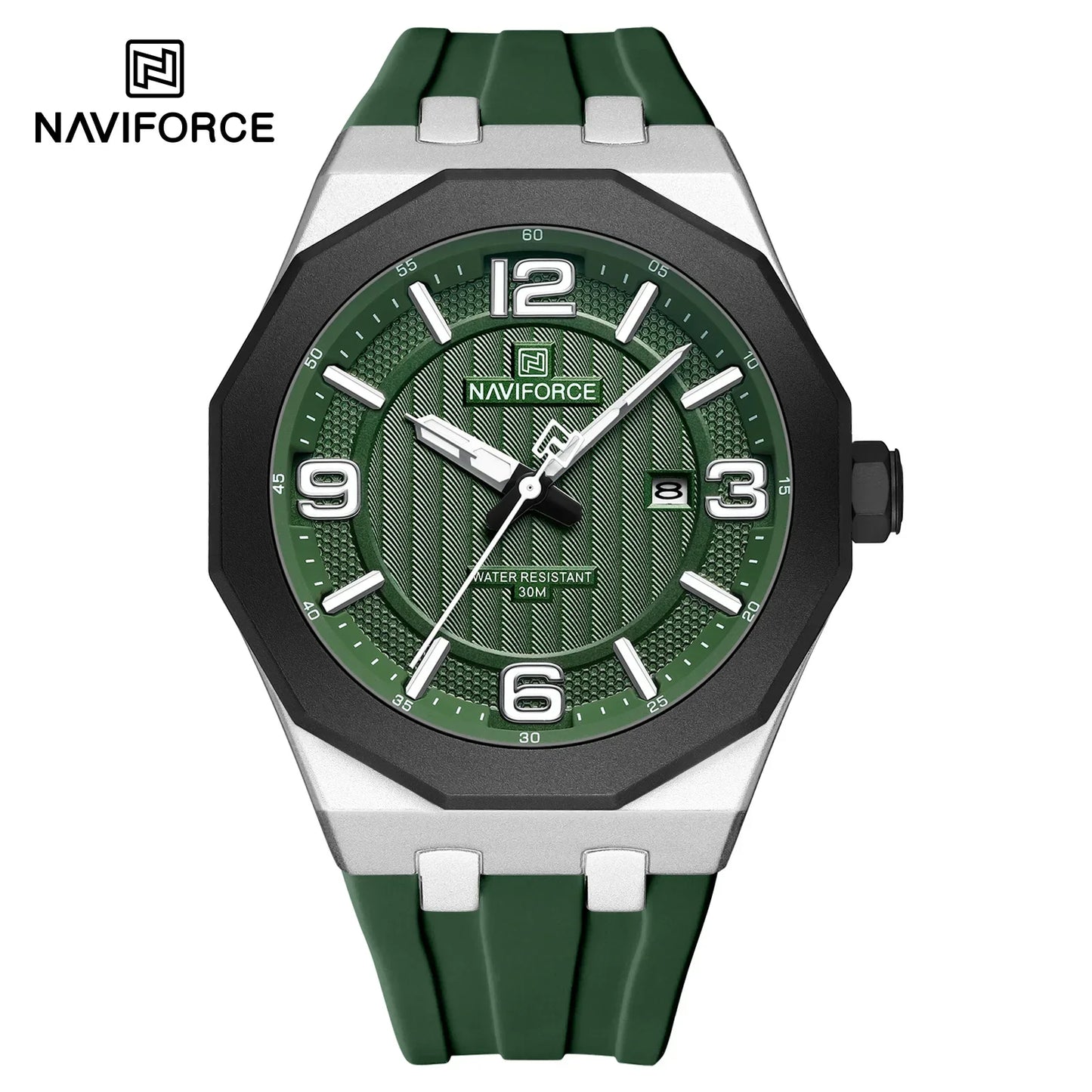 NAVIFORCE Watch 8079 Business Waterproof  Quartz Watch.