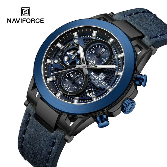 NAVIFORCE 8073 Quartz Business Waterproof  Quartz Watch.