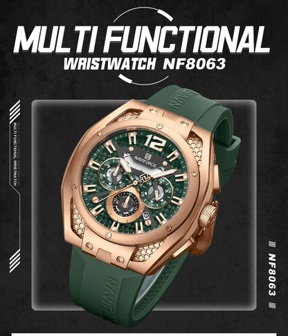 NAVIFORCE 8063 Business Waterproof  Quartz Watch.