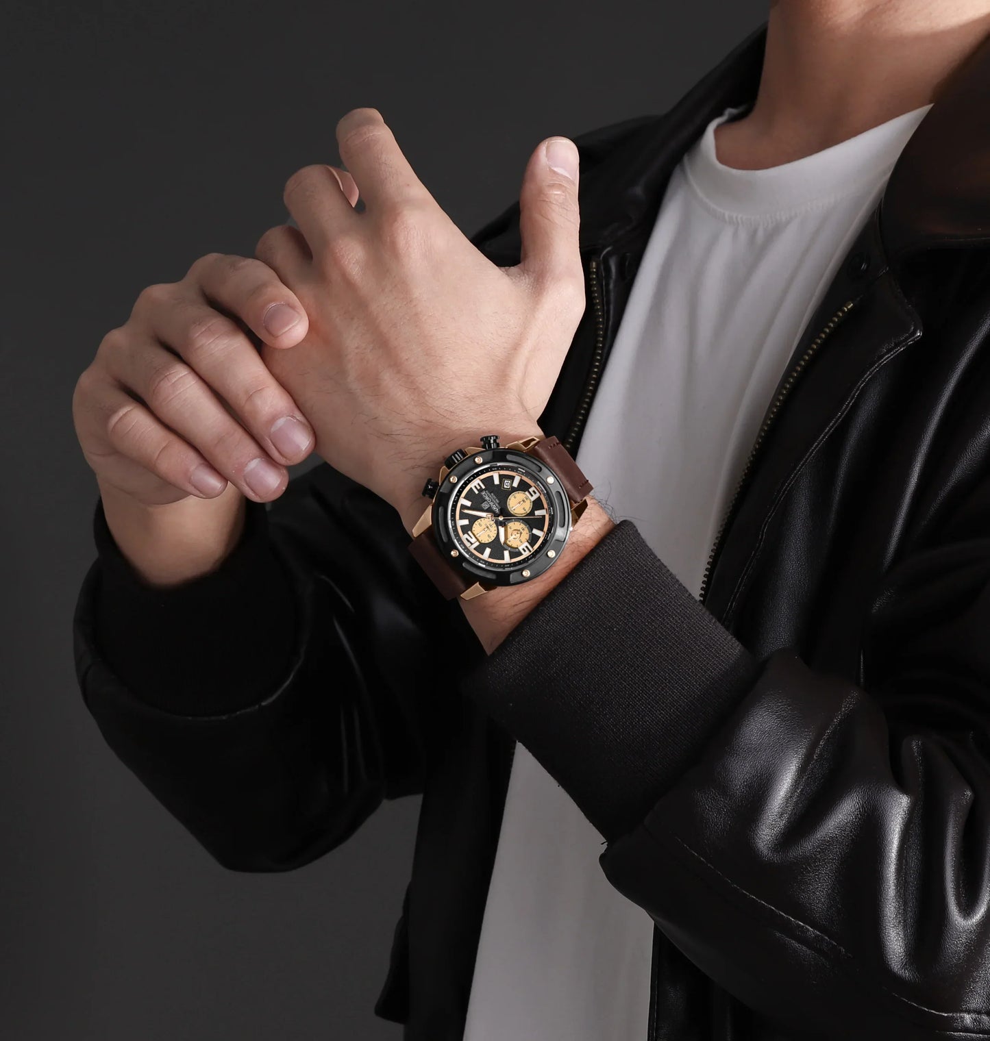 NAVIFORCE Watch 8074 Quartz Watch  for Men.