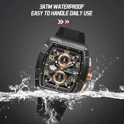 NAVIFORCE 8052 -Business Quartz Timepiece for Men