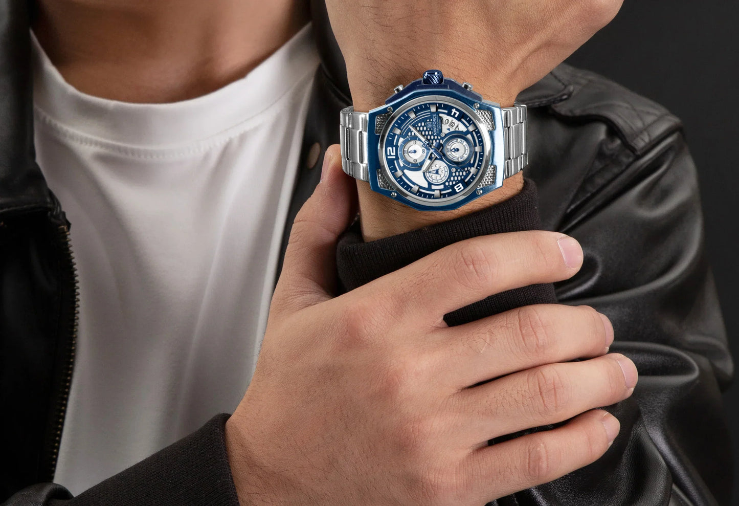 NAVIFORCE Business 8051S Waterproof  Quartz Watch.