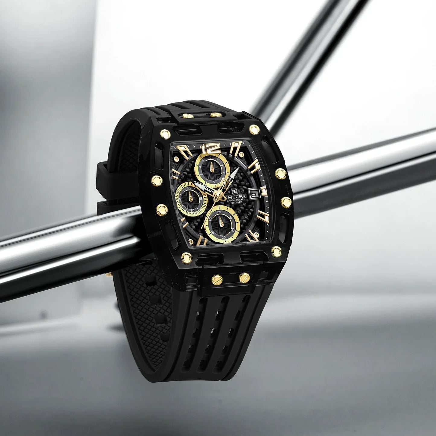 NAVIFORCE 7105-High-Quality Waterproof Watch