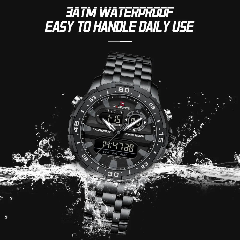 NAVIFORCE 9234-Business Quartz Timepiece for Men