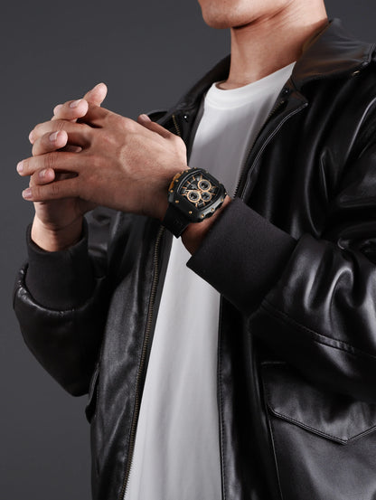 NAVIFORCE Watch 8070 Business Waterproof  Quartz Watch.