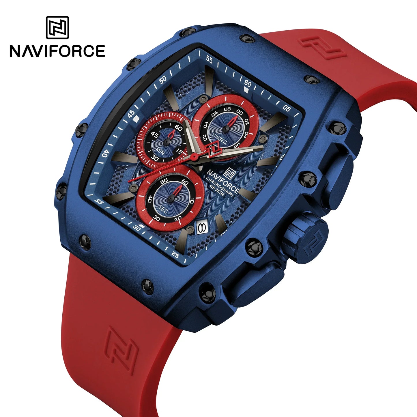 NAVIFORCE Watch 8070 Business Waterproof  Quartz Watch.