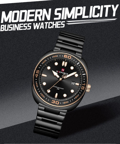 NAVIFORCE Watch 9250 Business Waterproof  Quartz Watch.