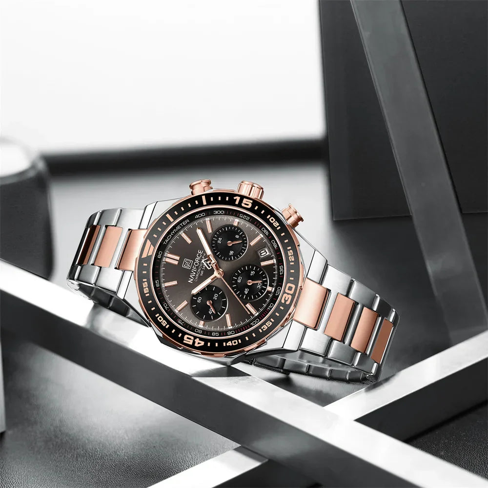 NAVIFORCE 8049 -Business Quartz Timepiece for Men
