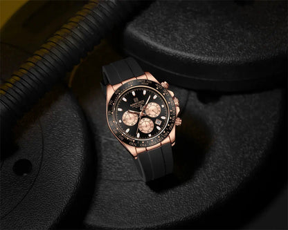 NAVIFORCE 8054-Men's Waterproof Quartz Watch