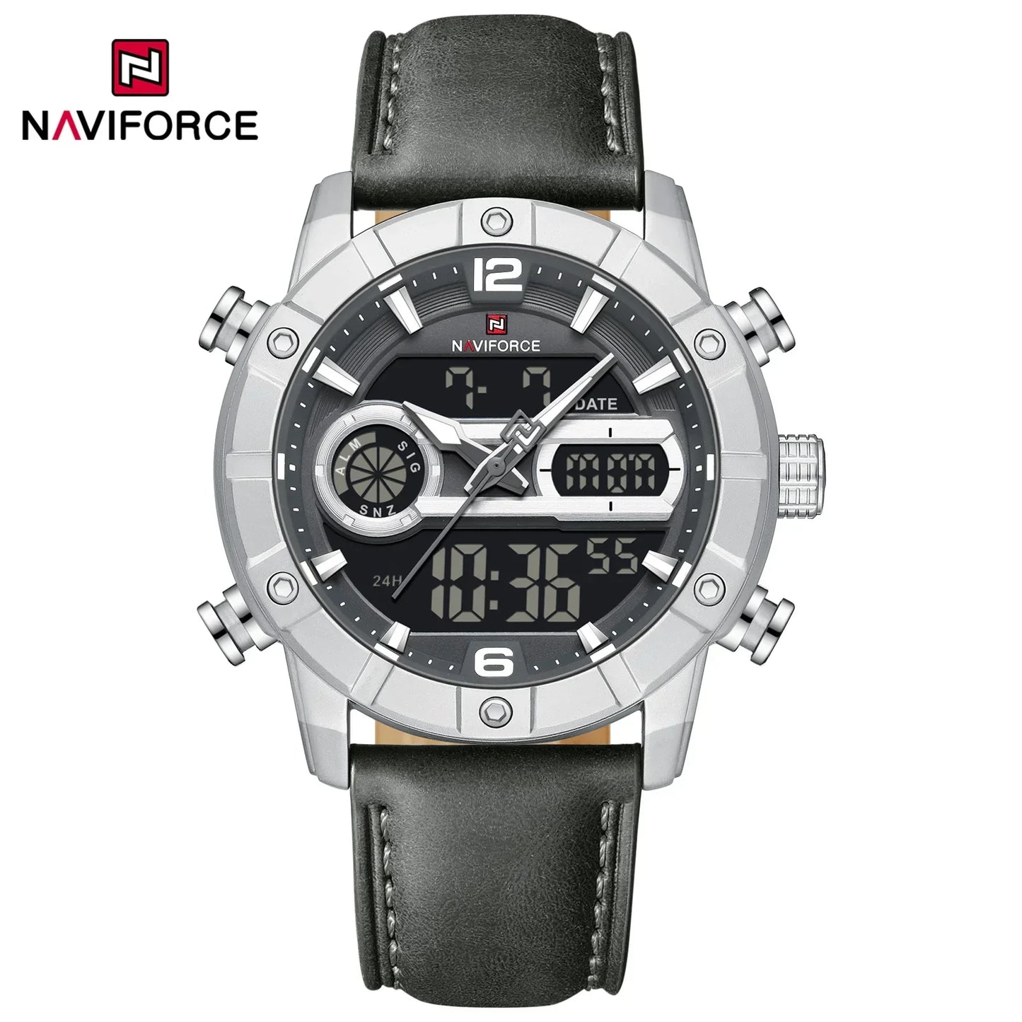 NAVIFORCE Watch 9263 Business Waterproof  Quartz Watch.