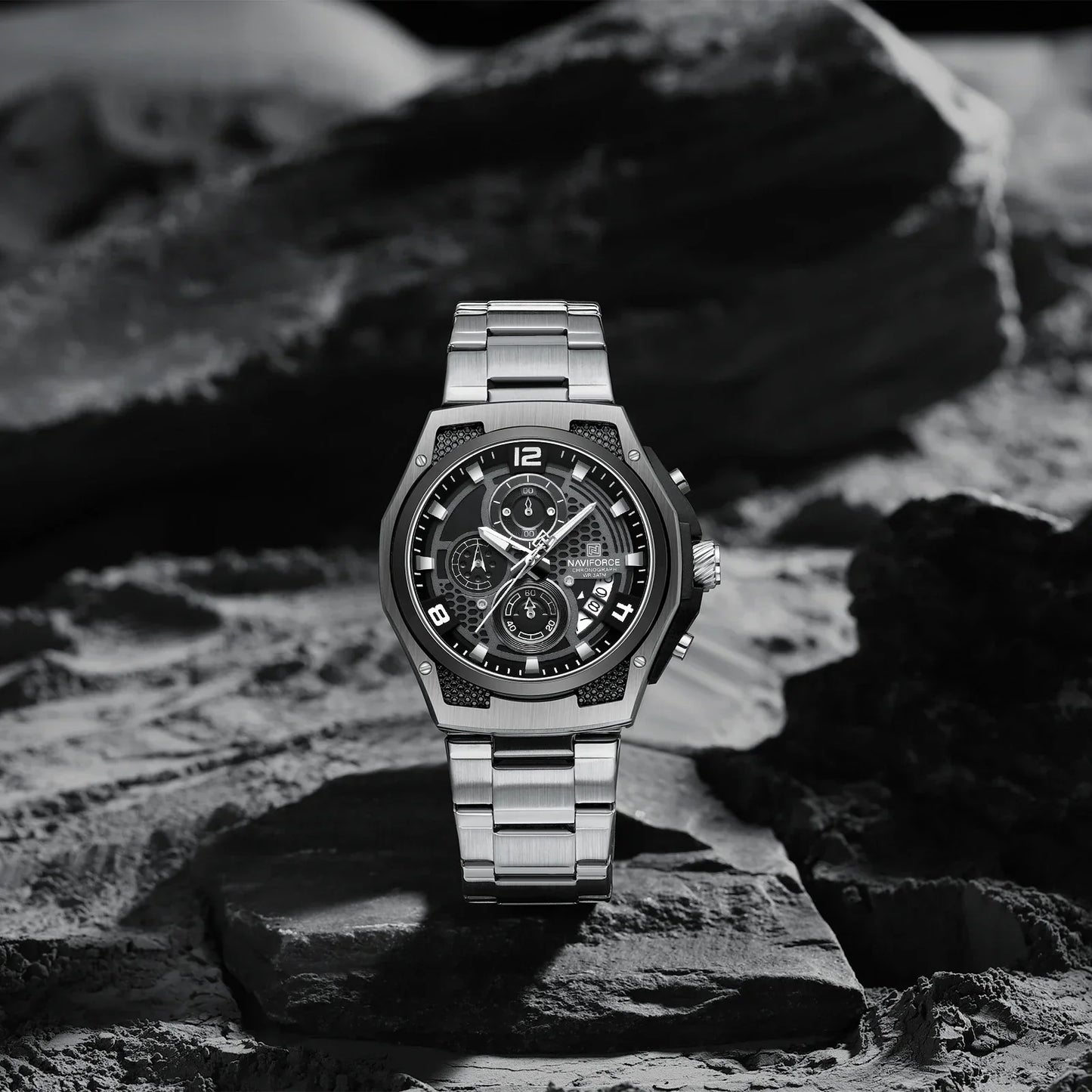 NAVIFORCE Watch 8051S Business Waterproof  Quartz Watch.