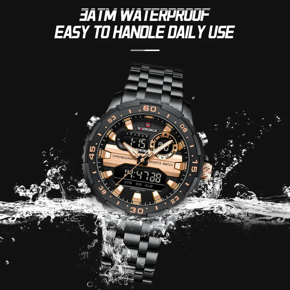 NAVIFORCE 9234-Business Quartz Timepiece for Men