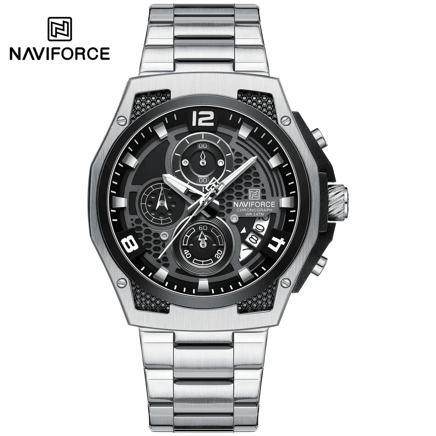 NAVIFORCE Watch 8051S Business Waterproof  Quartz Watch.