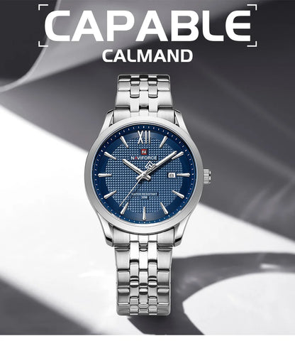 NAVIFORCE Watch 9255 Business Waterproof  Quartz Watch.