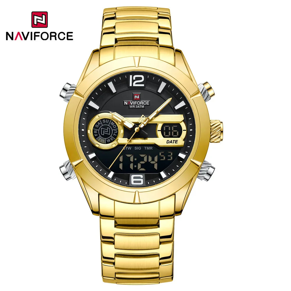 NAVIFORCE 9232 - Men's Waterproof Quartz Watch