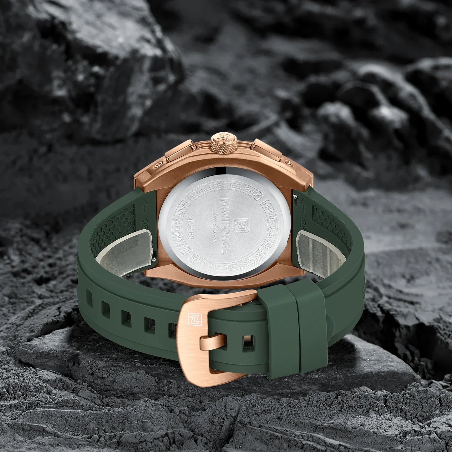 NAVIFORCE 8063 Business Waterproof  Quartz Watch.