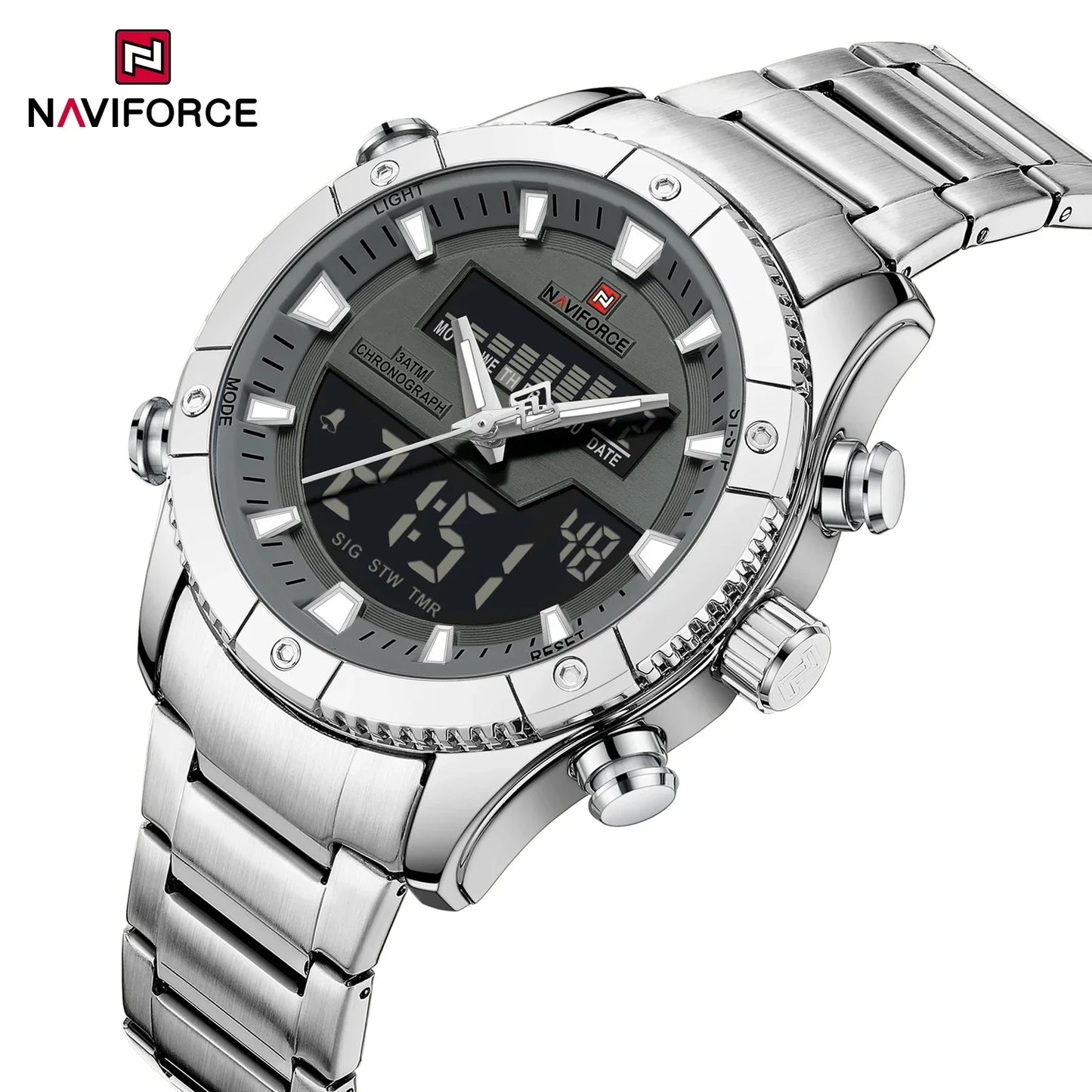 NAVIFORCE Watch 9259 Business Waterproof  Quartz Watch.