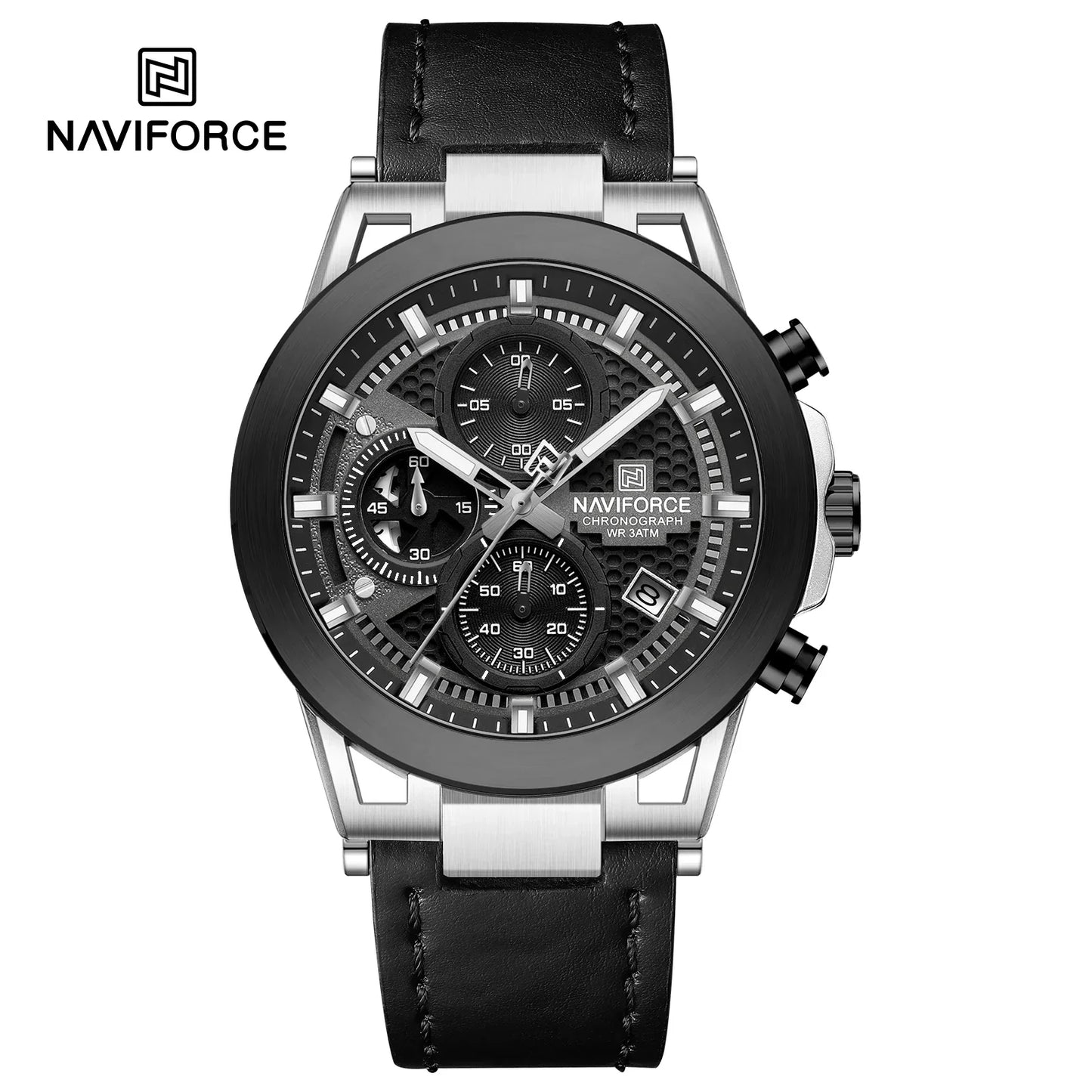 NAVIFORCE Watch 8073 Business Waterproof  Quartz Watch.