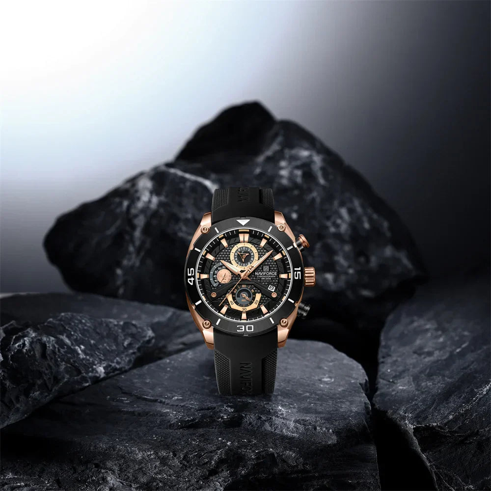NAVIFORCE 8038-Men's Waterproof Quartz Watch