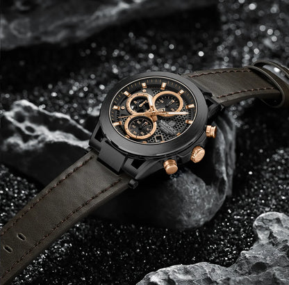 NAVIFORCE Watch 8073 Business Waterproof  Quartz Watch.