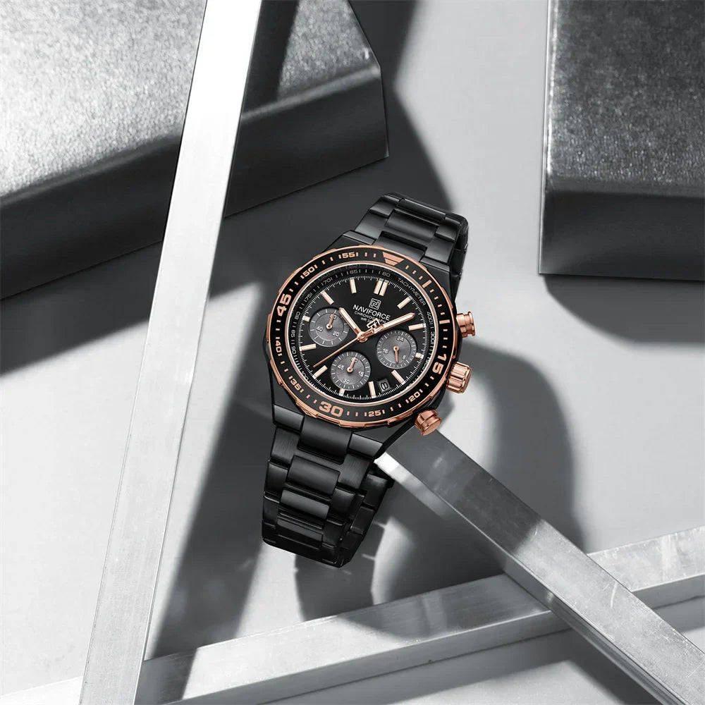 NAVIFORCE 8049-Business Quartz Timepiece for Men