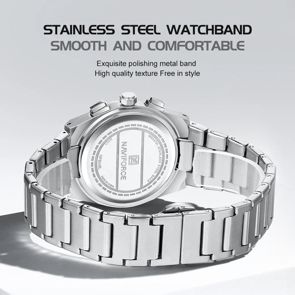 NAVIFORCE 8048 -Business Quartz Timepiece for Men