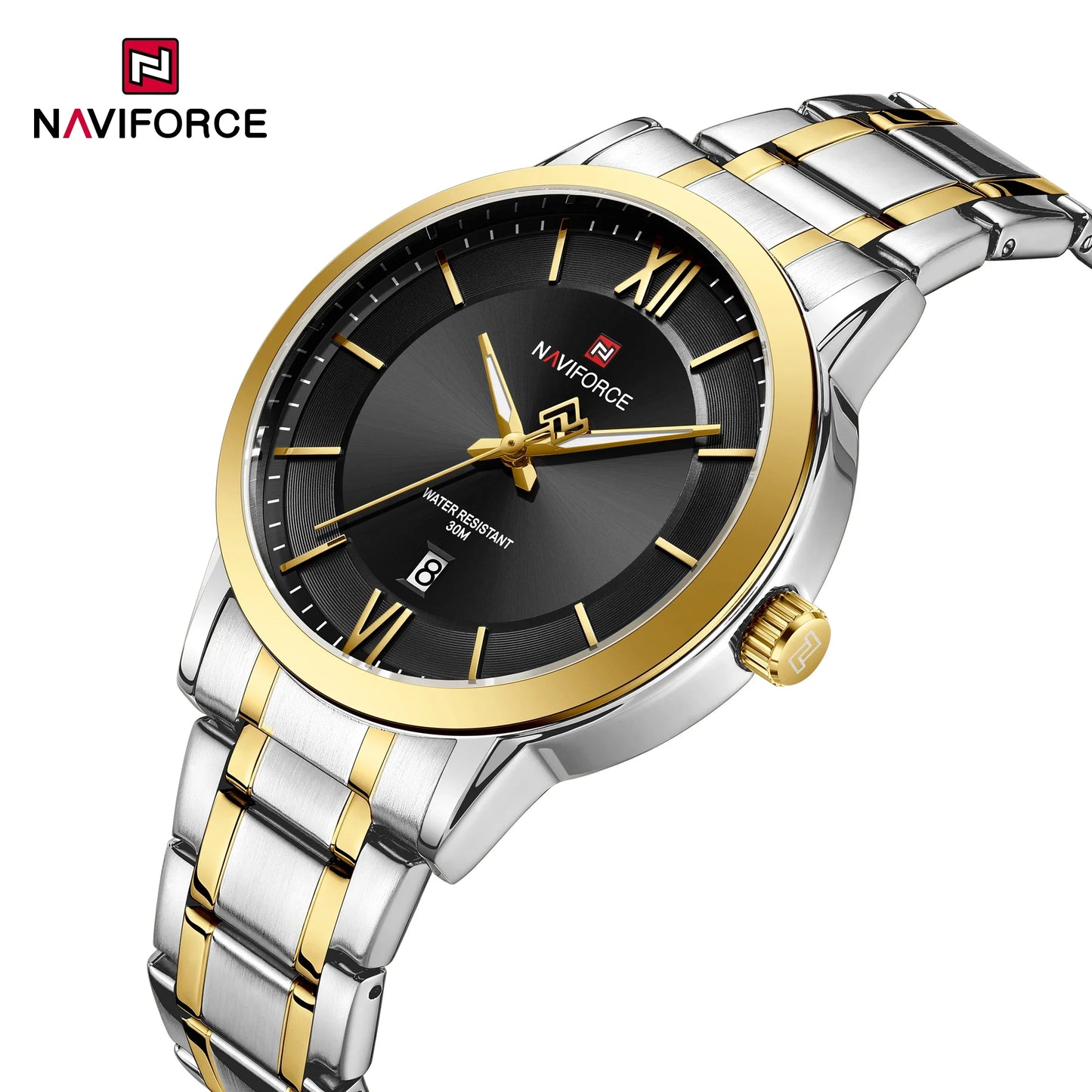 NAVIFORCE Watch 9254 Business Waterproof  Quartz Watch.