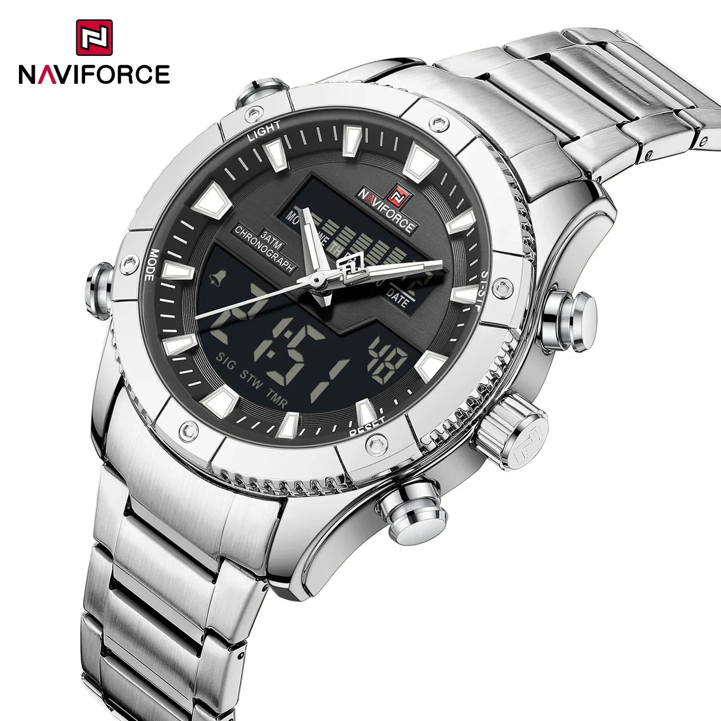 NAVIFORCE Watch 9259 Business Waterproof  Quartz Watch.