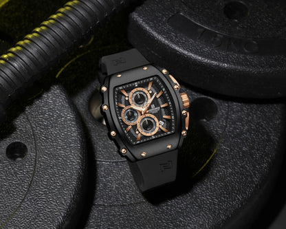 NAVIFORCE Watch 8070 Business Waterproof  Quartz Watch.