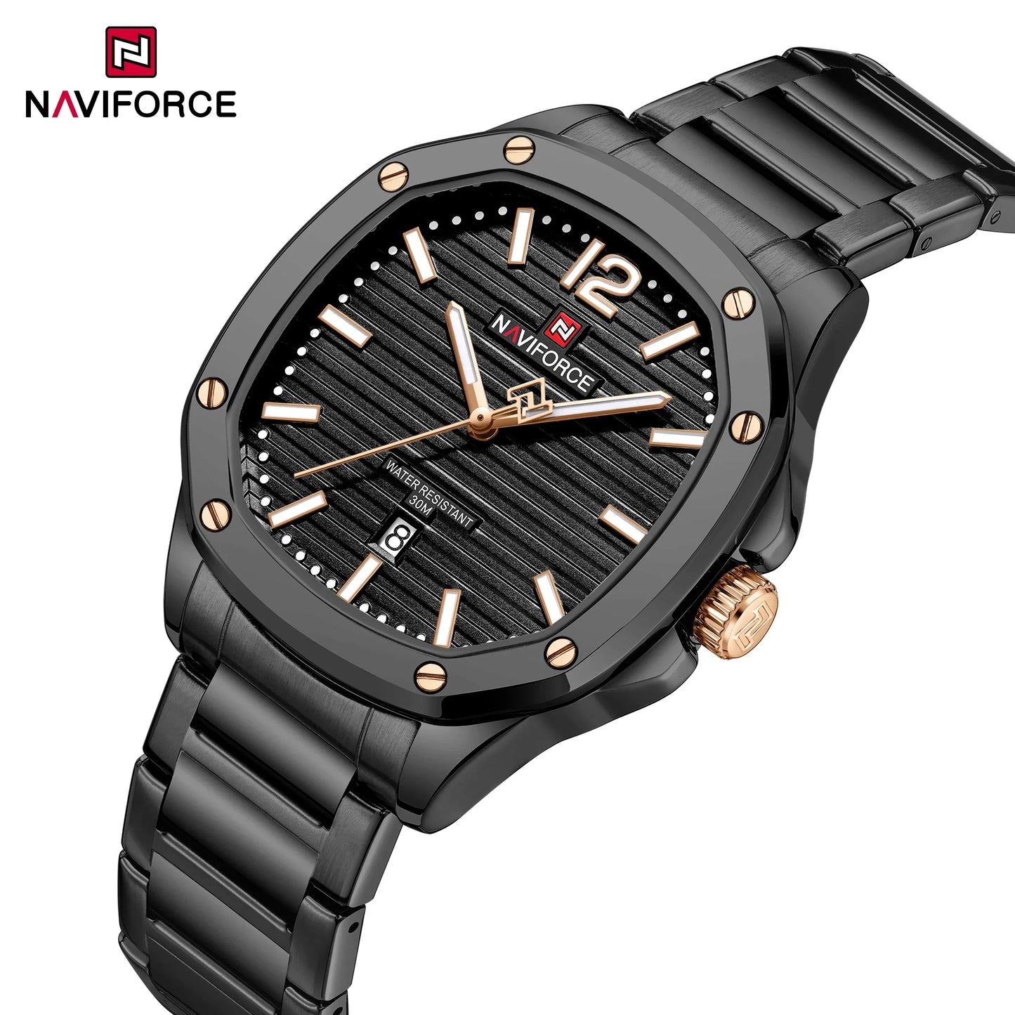 NAVIFORCE Watch 9243S Luxury Quartz Watch for Men.