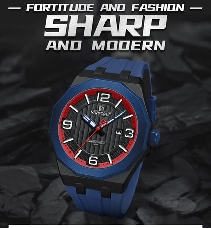 NAVIFORCE Watch 8079 Business Waterproof  Quartz Watch.