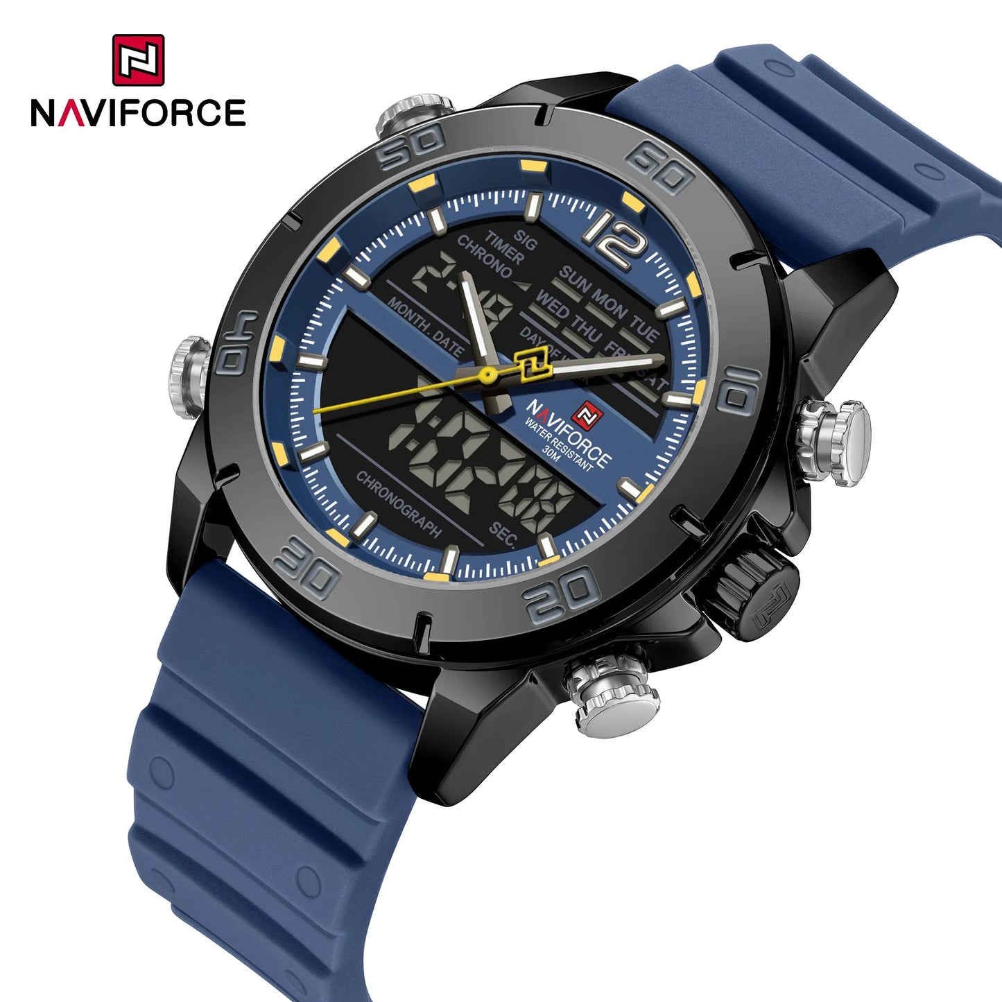 NAVIFORCE 9253T Business Waterproof  Quartz Watch.