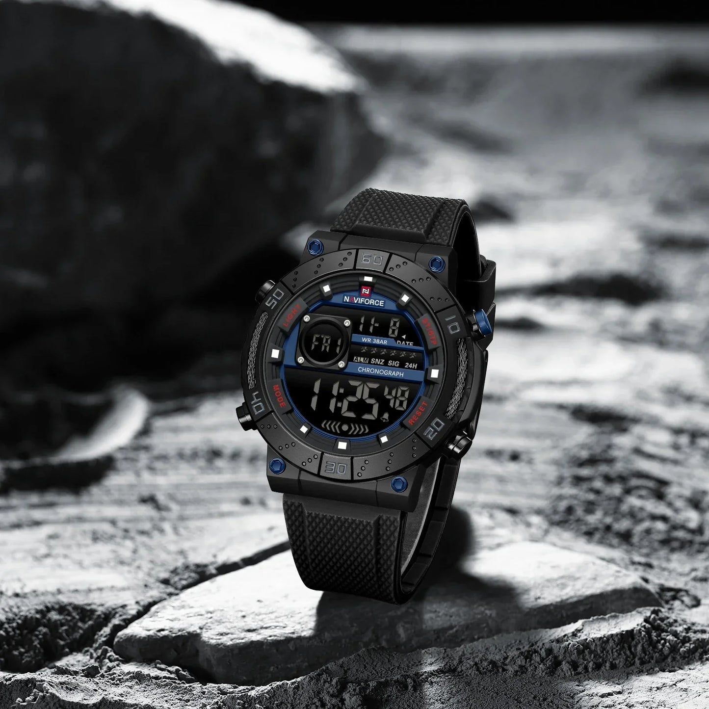 NAVIFORCE Watch 9241T Business Waterproof  Quartz Watch.