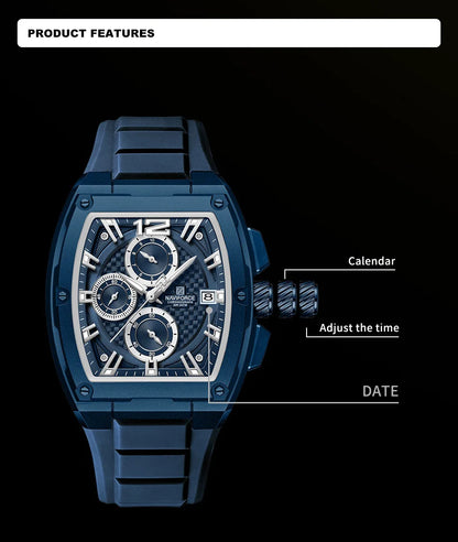 NAVIFORCE 8050 High-Quality Waterproof Watch