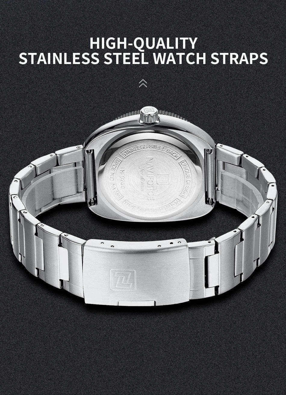 NAVIFORCE Watch 9250 Business Waterproof  Quartz Watch.