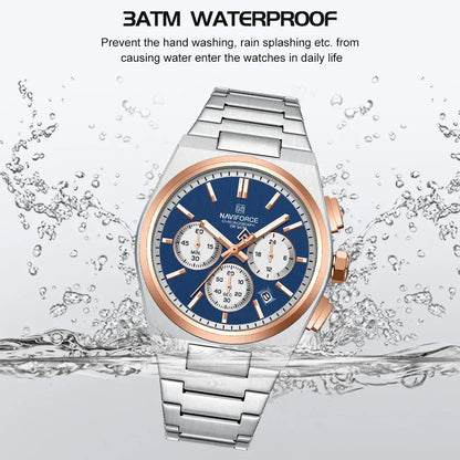 NAVIFORCE 8048 -Business Quartz Timepiece for Men